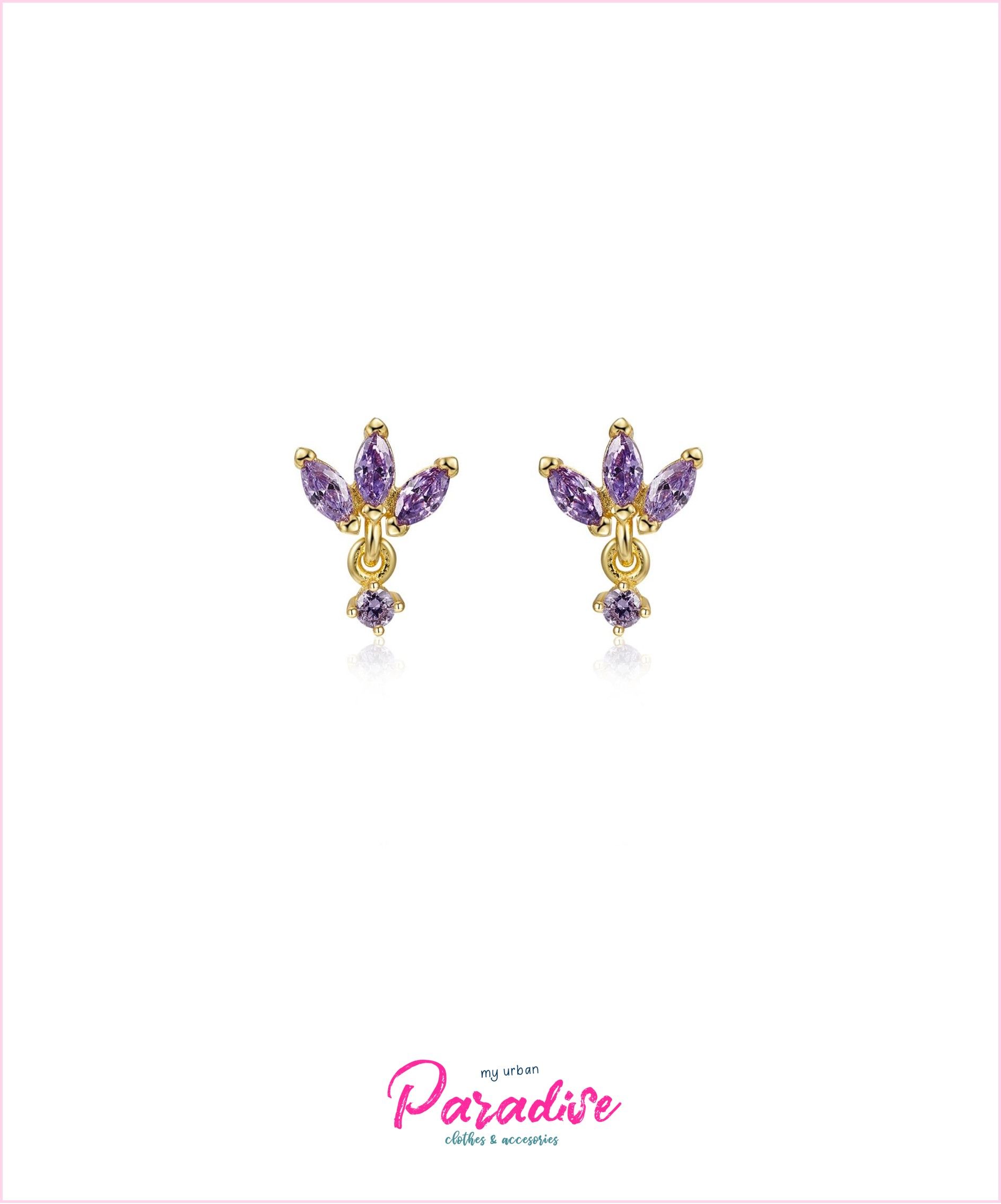 Pendientes mini blossom - par